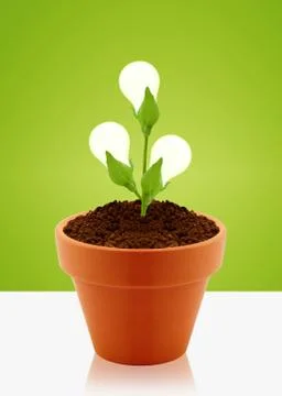 Green energy Stock Photos