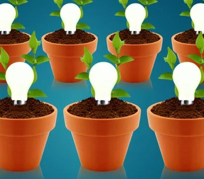 Green energy Stock Photos