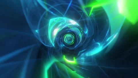 Green Energy Tunnel VJ Loop Vidéo 329973060