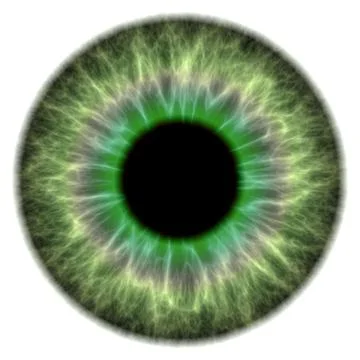 Green eye Stock Illustration