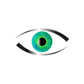 Green Eye Stock Illustration