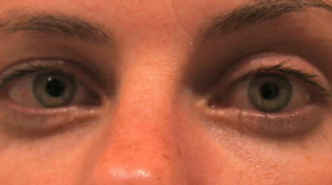 Green Eye Macro Stock Footage 291239