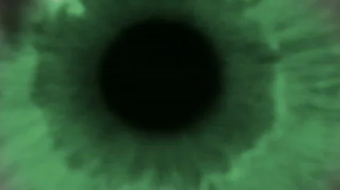 Green eye track Video stock 645401