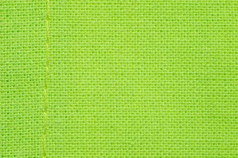 Green fabric background Stock Photos