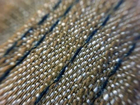 Green fabric close-up Stock-Fotos