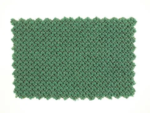 Green Fabric sample Stock Photos
