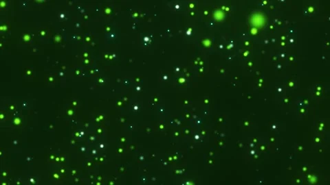 Green falling particles Video stock 295154294