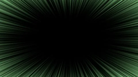 Green fast line explosion, dynamic light speed effect, abstract motion back.. Stock Footage 337623128