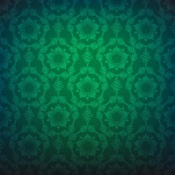 Green festive background Stock Illustration