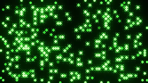 Green Festive Shimmering Light Sparkle Background VJ Loop in 4K Stock-Footage 334718960