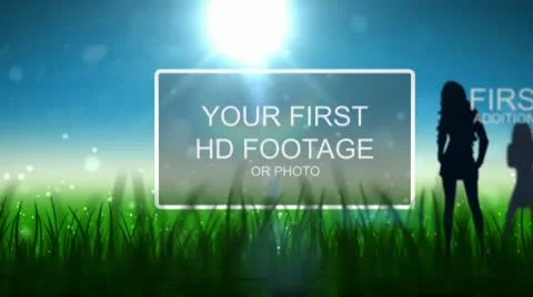 Green Field 2 After Effects stock