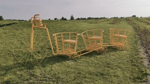 Green field in the open air Stock Footage 134451670