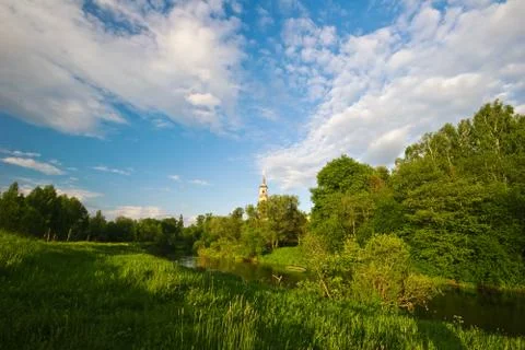 Green field Stock Photos