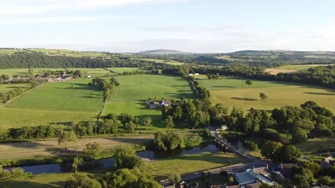 Green fields 스톡 동영상 153873034