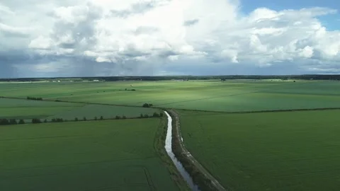 Green fields Stock Footage 165510141