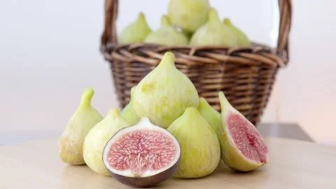 Green Figs Rotating Stock Footage 161121104