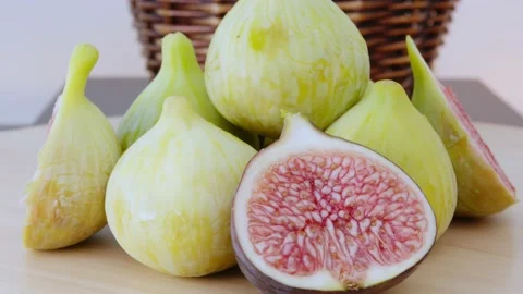Green Figs Rotating Stock Footage 161122663
