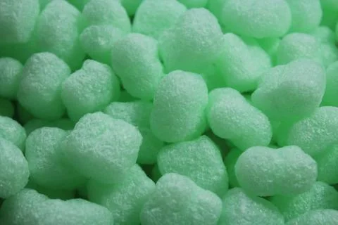 Green fill material Stock Photos