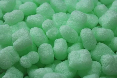 Green fill material Stock Photos