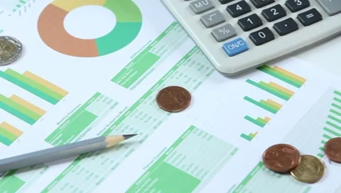 Green financial planning 스톡 동영상 7752340