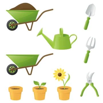 Green fingers Stock Illustration