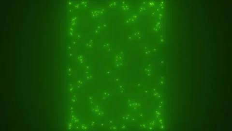 Green Firefly Orb Dancing In A Circular Motion On A Foggy Night Loop Stock Footage 244330893