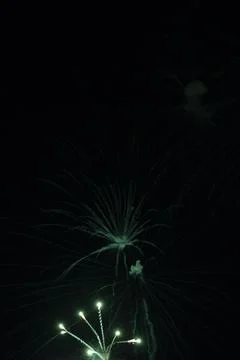 Green Firework Stock Photos