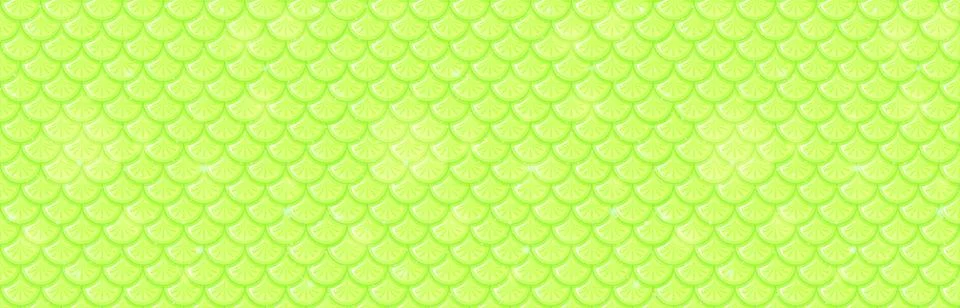 Green Fish Scale Pattern Background イラスト素材