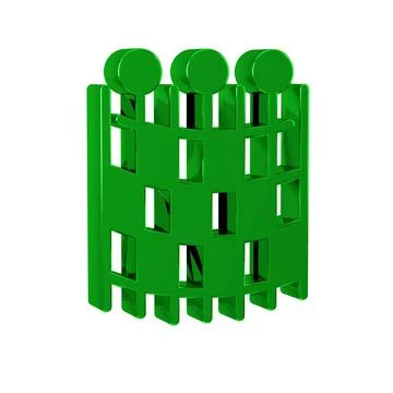 Green Fishing net pattern icon isolated on transparent background. Fishing ta Stock Illustration