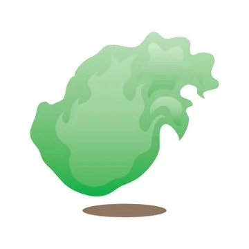 Green Flame Stockillustratie