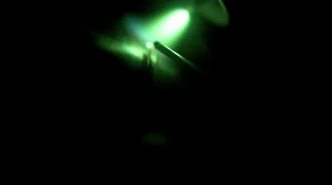 Green Flame Welding Stock Footage 36052962