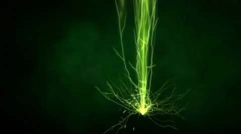 Green flash animation Stock Footage 22177754