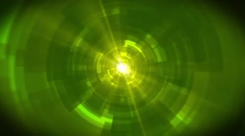 Green Flash Ligth Stock Footage 48672726