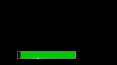 Green Flash Lower Third Stock Footage 96229702