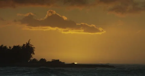 Green Flash Sunset Video stock 262121829