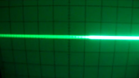 Green flashing light camera Video stock 49560602