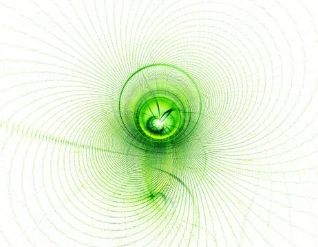 Green floral background Stock Illustration