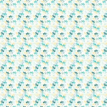 Green floral background. Leaves pattern. Stock Illustration