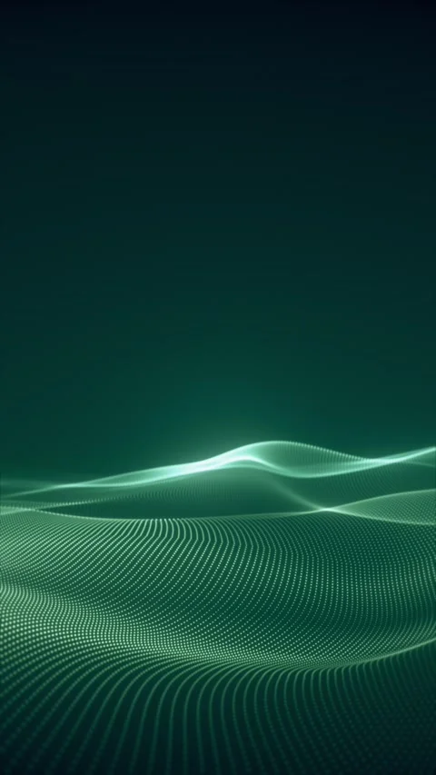 Green flow background Stock Footage 311961684