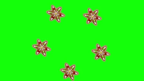 Green Flower and Screen on Green Screen Background Horizontal 16:9 Vídeo Stock 339332909