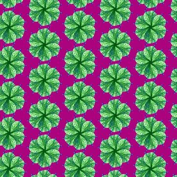 Green flower Stock Illustration