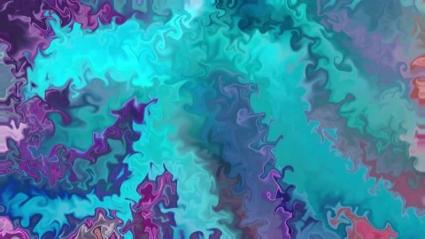 Green flowing liquid waves abstract motion blurred background. Stock Footage 150233857