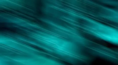 Green flowing liquid waves abstract motion blurred background. Stock Illustration