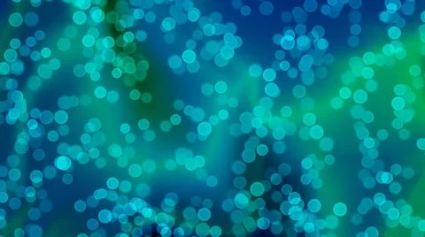 Green flowing liquid waves abstract motion blurred background. Stock Illustration
