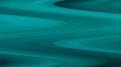 Green flowing liquid waves abstract motion blurred background. Stock Illustration