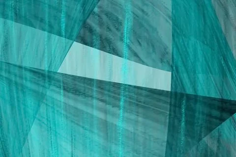 Green flowing liquid waves abstract motion blurred background. Stock Illustration