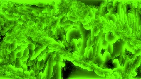 Green Fluid Magic Background 4K 50 FPS Stock Footage 256081753