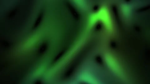 Green fluorescent cells in microscope. Stock Footage 334681124