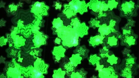 Green fluorescent protein patterns under microscope. Stock Footage 340031952