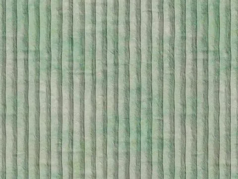Green Fluted Stone Texture Stock Illustration